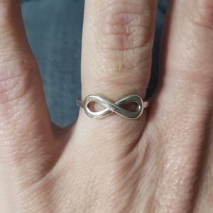 925 sterling silver infinity ring